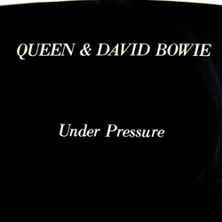 Queen / David Bowie Under Pressure USED VINYL 7INCH 45 RPM SINGLE STYRENE STEREO