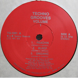 Dr. Techno / DATBOY Techno Grooves Volume 1 USED VINYL 12INCH 33 S RPM