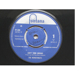 The Merseybeats Don't Turn Around USED VINYL 7INCH 45 RPM SINGLE