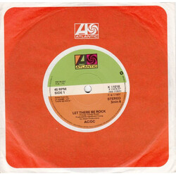 AC/DC Let There Be Rock USED VINYL 7INCH SINGLE 45 RPM REISSUE