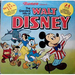 Various The Greatest Hits Of Walt Disney Vinyl LP USED
