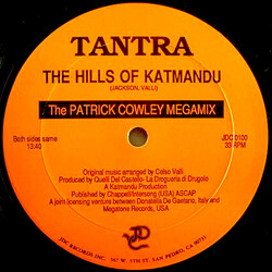 Tantra (2) The Hills Of Katmandu (The Patrick Cowley Megamix) USED VINYL 12INCH 33 S RPM