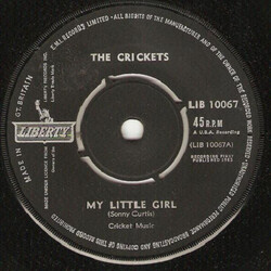 The Crickets (2) My Little Girl USED VINYL 7INCH 45 RPM SINGLE