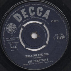 The Dennisons Walking The Dog USED VINYL 7INCH 45 RPM SINGLE