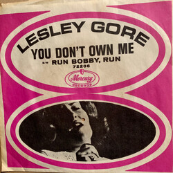 Lesley Gore You Don't Own Me / Run Bobby, Run USED VINYL 7INCH 45 RPM SINGLE