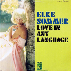 Elke Sommer Love In Any Language Vinyl LP USED