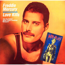 Freddie Mercury Love Kills USED VINYL 12INCH 45 RPM SINGLE STEREO