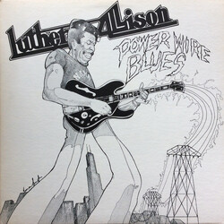 Luther Allison Power Wire Blues Vinyl LP USED