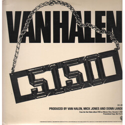 Van Halen 5150 USED VINYL 12INCH PROMO SINGLE 33 S RPM
