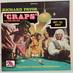 Richard Pryor "CRAPS" – After Hours Vinyl LP USED