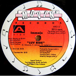 Immaje Luv Ride VINYL 12" USED