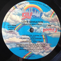Loleatta Holloway Love Sensation USED VINYL 12INCH 33 S RPM