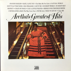 Aretha Franklin Aretha's Greatest Hits Vinyl LP USED