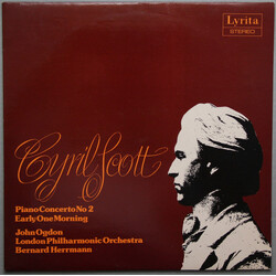 Cyril Scott / John Ogdon / Bernard Herrmann / The London Philharmonic Orchestra Piano Concerto No. 2 / Early One Morning Vinyl LP USED