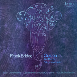 Frank Bridge / The London Philharmonic Orchestra / Julian Lloyd Webber / Nicholas Braithwaite Oration Two Poems Allegro Moderato Vinyl LP USED