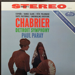 Emmanuel Chabrier / Detroit Symphony Orchestra / Paul Paray España / Danse Slave / Fête Polonaise / Suite Pastorale / Gwendoline Overture Vinyl LP USE