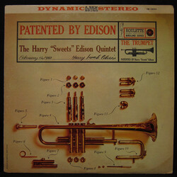 The Harry "Sweets" Edison Quintet Patented By Edison Vinyl LP USED