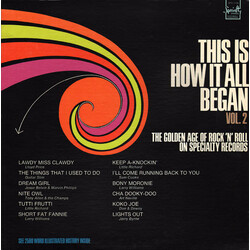Various This Is How It All Began Volume Two Vinyl LP USED