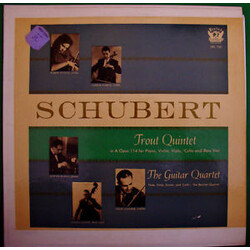 Franz Schubert Trout Quintet Op. 114 - Guitar Quartet Vinyl LP USED