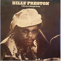 Billy Preston I Wrote A Simple Song Vinyl LP USED