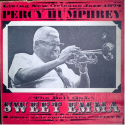 Percy Humphrey / Sweet Emma Living New Orleans Jazz - 1974 Vinyl LP USED