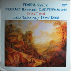 Johannes Brahms / Ludwig van Beethoven / Richard Strauss / Ferenc Tarjáni / Gábor Takács-Nagy / Dezső Ránki HornTrio / Horn Sonata / Andante Vinyl LP 