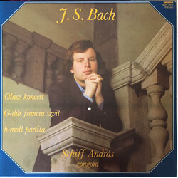 Johann Sebastian Bach / András Schiff Olasz Koncert - G-Dúr Francia Szvit - H-Moll Partita Vinyl LP USED