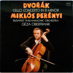 Antonín Dvořák / Miklós Perényi / The Budapest Philharmonic Orchestra Cello Concerto In B Minor Vinyl LP USED