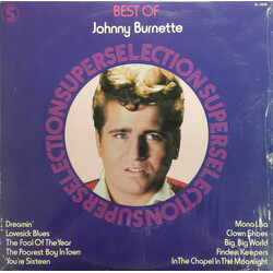 Johnny Burnette Best Of Vinyl LP USED