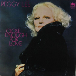 Peggy Lee Close Enough For Love Vinyl LP USED