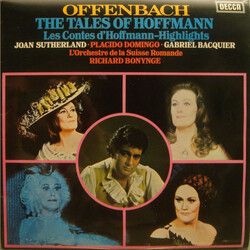 Jacques Offenbach / Joan Sutherland / Placido Domingo / Gabriel Bacquier / L'Orchestre De La Suisse Romande / Richard Bonynge The Tales Of Hoffmann = 