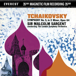 Pyotr Ilyich Tchaikovsky / The London Symphony Orchestra / Sir Malcolm Sargent Symphony No. 5, In E Minor, Opus 64 Vinyl LP USED