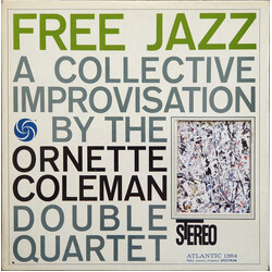 The Ornette Coleman Double Quartet Free Jazz - A Collective Improvisation By Vinyl LP USED