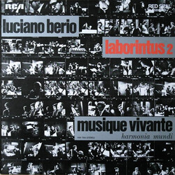 Luciano Berio / Ensemble Musique Vivante Laborintus 2 Vinyl LP USED