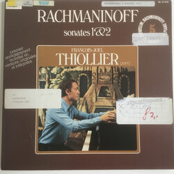 Sergei Vasilyevich Rachmaninoff / François-Joël Thiollier Sonates № 1 & 2 Vinyl LP USED