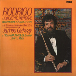 James Galway / Joaquín Rodrigo Concierto Pastoral Für Flöte Und Orchester / Fantasia Para Un Gentilhombre Vinyl LP USED