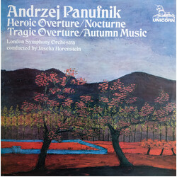 Andrzej Panufnik / The London Symphony Orchestra / Jascha Horenstein Heroic Overture / Nocturne / Tragic Overture / Autumn Music Vinyl LP USED