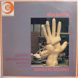 Quintetto Italiano / Béla Bartók Quintetto Per Pianoforte Ed Archi (Opera Postuma) Vinyl LP USED
