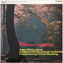 Arnold Bax / Joyce Hatto / Guildford Philharmonic Orchestra / Vernon Handley Symphonic Variations Vinyl LP USED