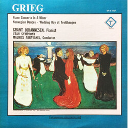 Edvard Grieg / Grant Johannesen / Utah Symphony Orchestra / Maurice de Abravanel Piano Concerto In A Minor / Norwegian Dances / Wedding Day At Troldha