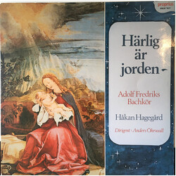 Adolf Fredriks Bachkör / Håkan Hagegård / Anders Öhrwall Härlig Är Jorden Vinyl LP USED