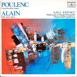 Kjell Johnsen / Francis Poulenc / Jehan Alain Concerto Pour Orgue / Suite Pour Orgue Vinyl LP USED