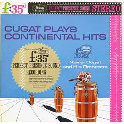 Xavier Cugat And His Orchestra Cugat Plays Continental Hits Vinyl LP USED