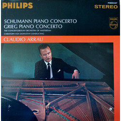 Robert Schumann / Edvard Grieg / Concertgebouworkest / Christoph von Dohnányi / Claudio Arrau Piano Concertos Vinyl LP USED