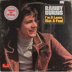 Randy Burns (2) I'm A Lover Not A Fool Vinyl LP USED
