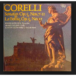 Arcangelo Corelli Sonatas Op. 5, Nos. 7-11 & No. 12 „La Follia“ Vinyl LP USED