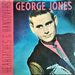 George Jones (2) Heartaches & Hangovers Vinyl LP USED