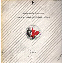 Alfred Gross / Johann Jakob Froberger / Johann Sebastian Bach / Johann Caspar Ferdinand Fischer / Carl Philipp Emanuel Bach Stationen deutscher Cembal