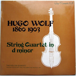 Hugo Wolf / Das Keller Quartett String Quartet In D Minor Vinyl LP USED