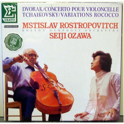 Antonín Dvořák / Pyotr Ilyich Tchaikovsky / Mstislav Rostropovich / Boston Symphony Orchestra / Seiji Ozawa Concerto Pour Violoncelle / Variations Roc